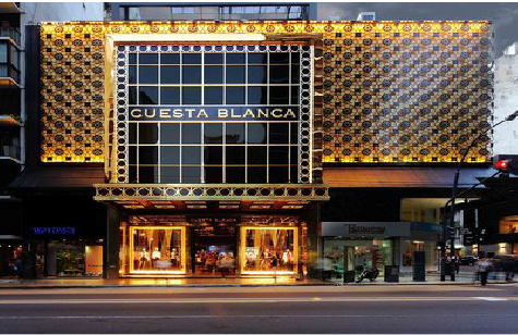 保山门头设计与商业空间的纽带。