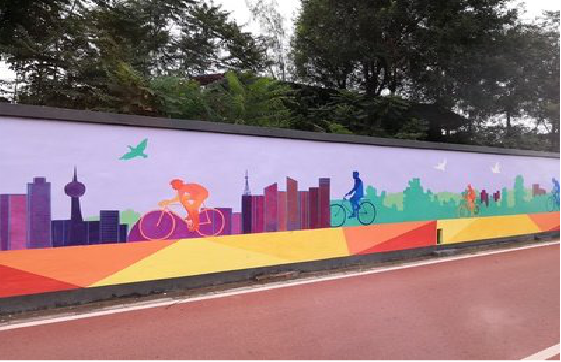 保山墙体彩绘-围墙