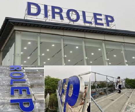 保山楼顶发光字安装的注意事项。